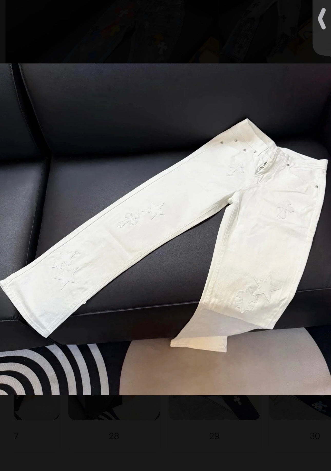 EXCLUSIVE CHROME JEAN