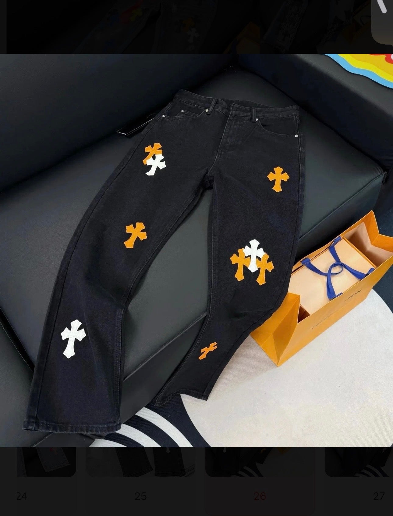 EXCLUSIVE CHROME JEAN