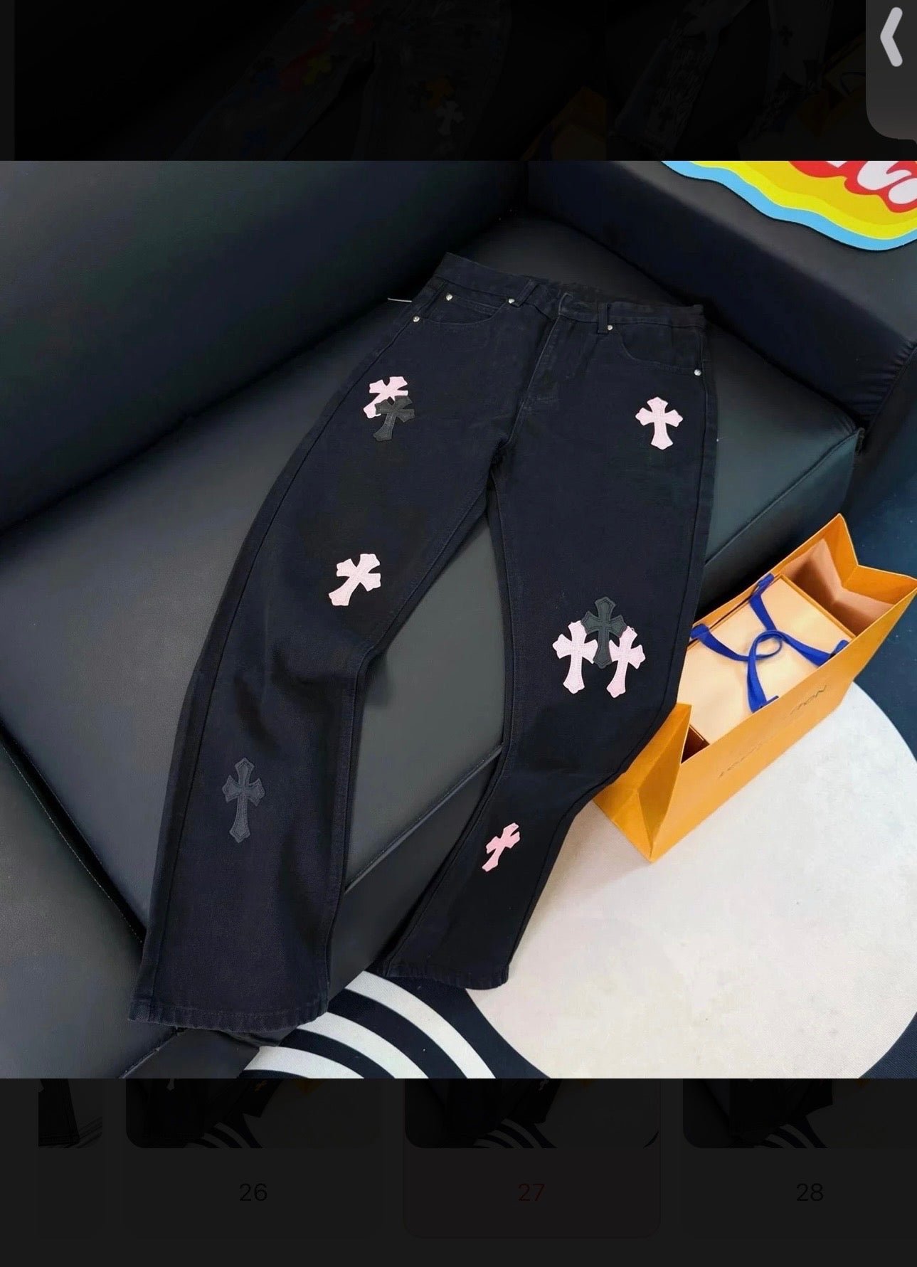 EXCLUSIVE CHROME JEAN